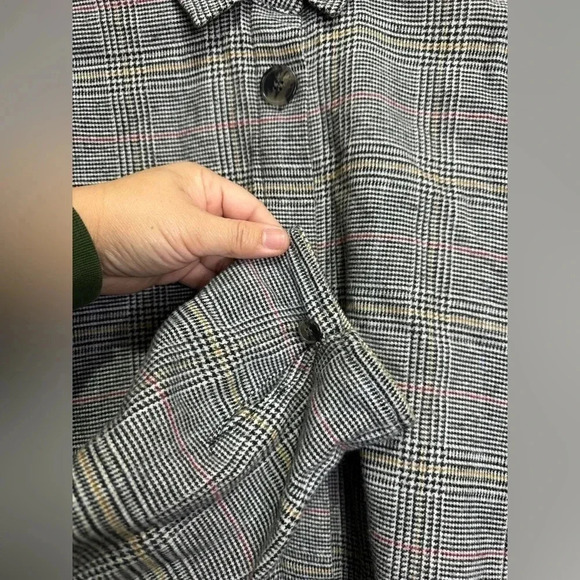 MADEWELL Flannel Bromley Shirt Buttery Soft in Ronan Plaid Size Medium - Picture 7 of 10